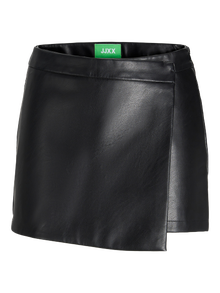 JJXX JXSOFIA Falda de cuero sintético -Black - 12262767