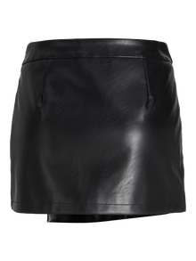 JJXX JXSOFIA Falda de cuero sintético -Black - 12262767