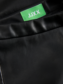 JJXX JXSOFIA Falda de cuero sintético -Black - 12262767