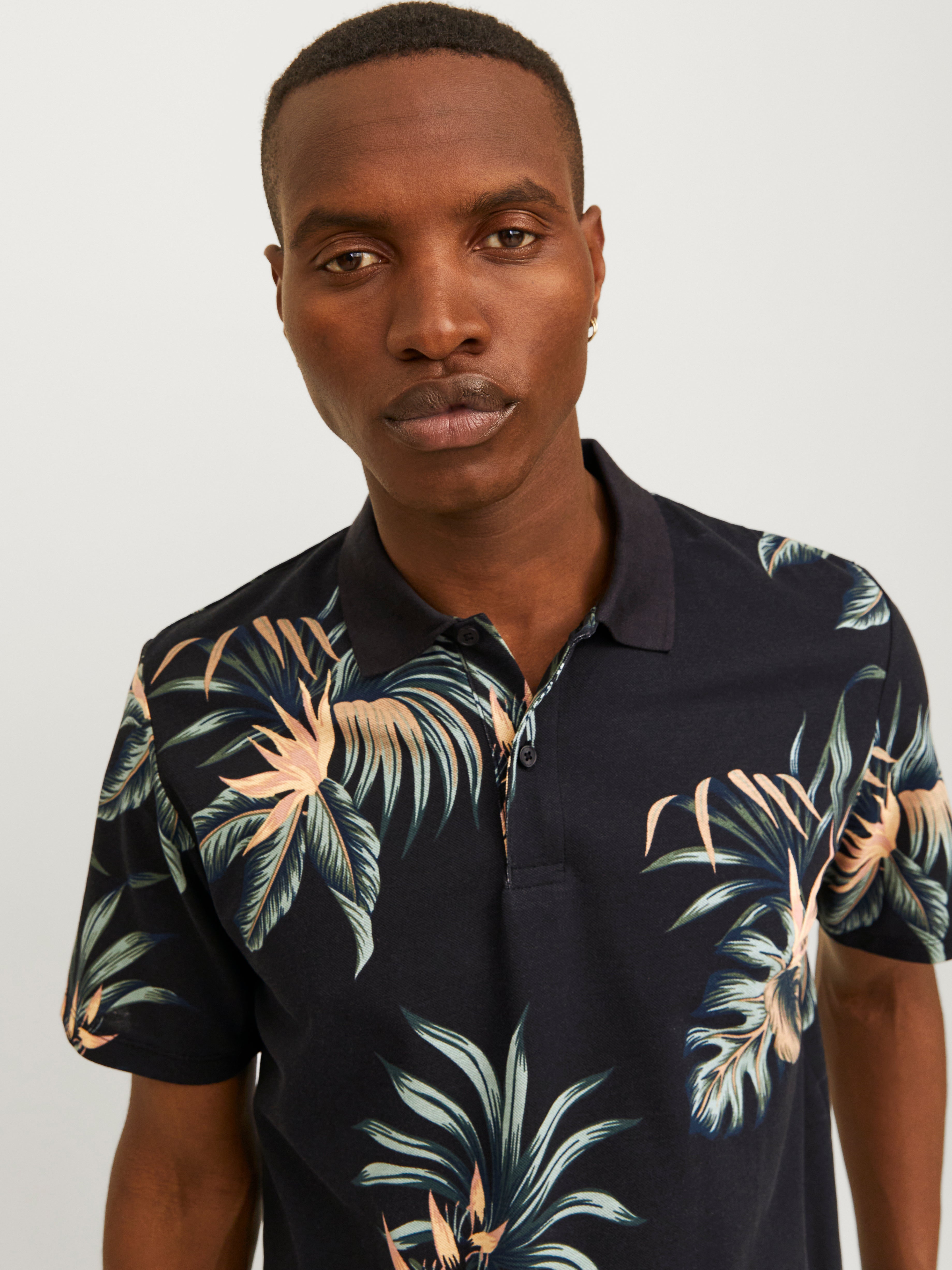 Jack & Jones All Over Print Polo T-shirt - 12262782