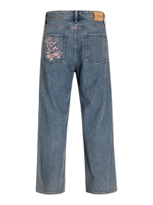 Jack & Jones JJIALEX JJORIGINAL SBD 755 LN Baggy džinsai -Avocado Oli - 12262790