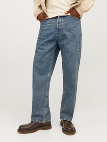 Jack & Jones JJIALEX JJORIGINAL SBD 755 LN Baggy džinsai -Avocado Oli - 12262790
