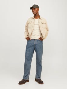 Jack & Jones JJIALEX JJORIGINAL SBD 755 LN Džíny Baggy fit -Avocado Oli - 12262790