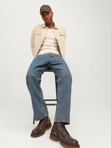 Jack & Jones JJIALEX JJORIGINAL SBD 755 LN Baggy džinsai -Avocado Oli - 12262790