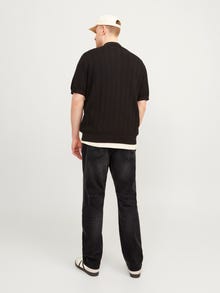 Jack & Jones Plus Size JJICLARK JJORIGINAL SQ 102 PLS Regular fit jeans -Black Denim - 12262813