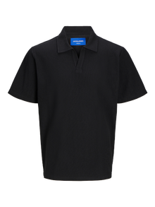 Jack & Jones Gedruckt Polo T-shirt -Black - 12262871