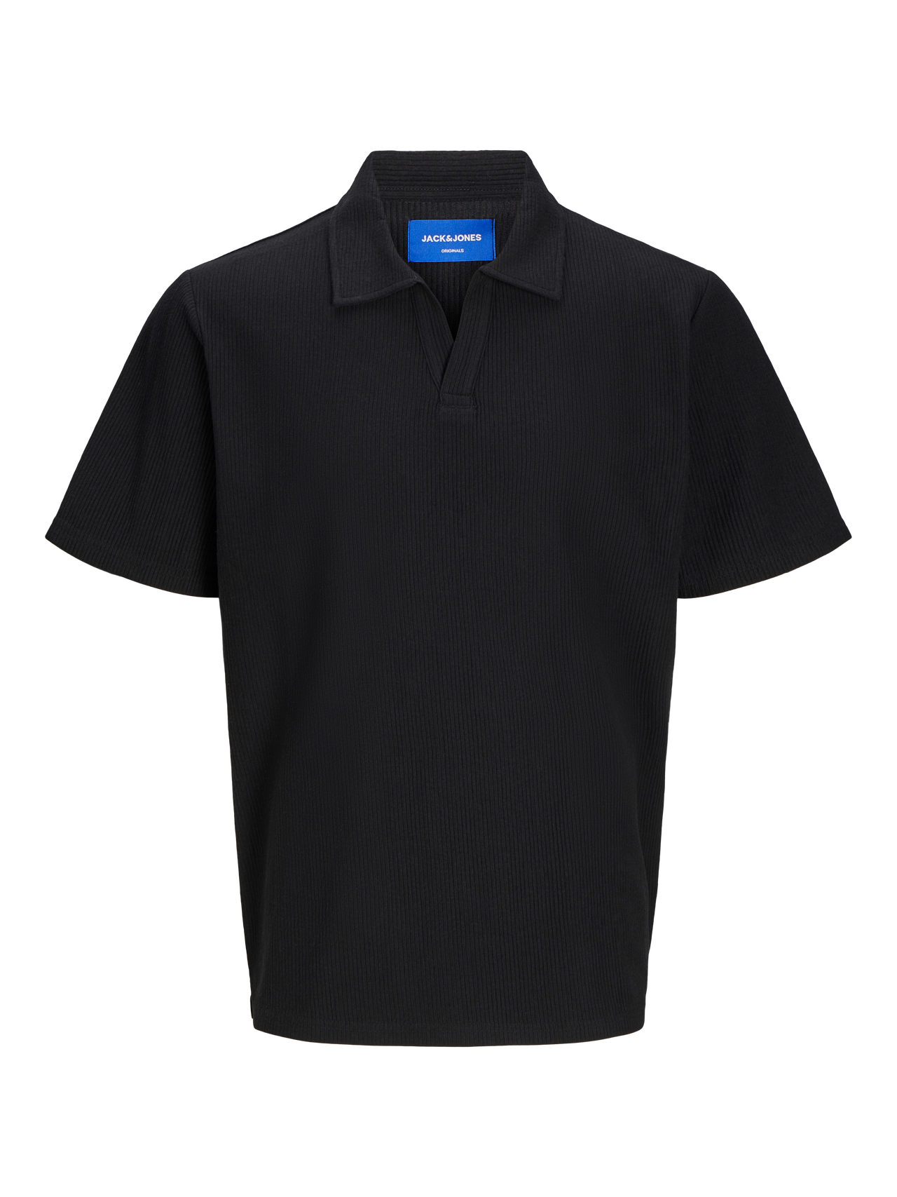 Jack & Jones Tryck Polo T-shirt -Black - 12262871