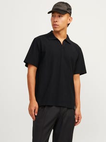 Jack & Jones Bedrukt Polo T-shirt -Black - 12262871