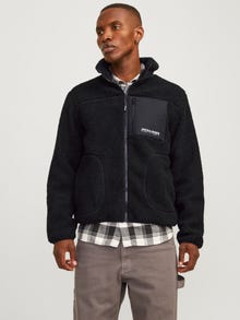 Jack & Jones Teddyfell Jacke -Black - 12262877