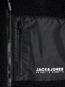 Jack & Jones Teddyfell Jacke -Black - 12262877