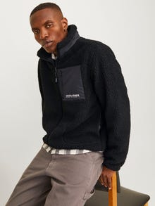 Jack & Jones Teddyfell Jacke -Black - 12262877