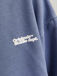 Jack & Jones Gedrukt Hoodie -Nightshadow Blue - 12262878