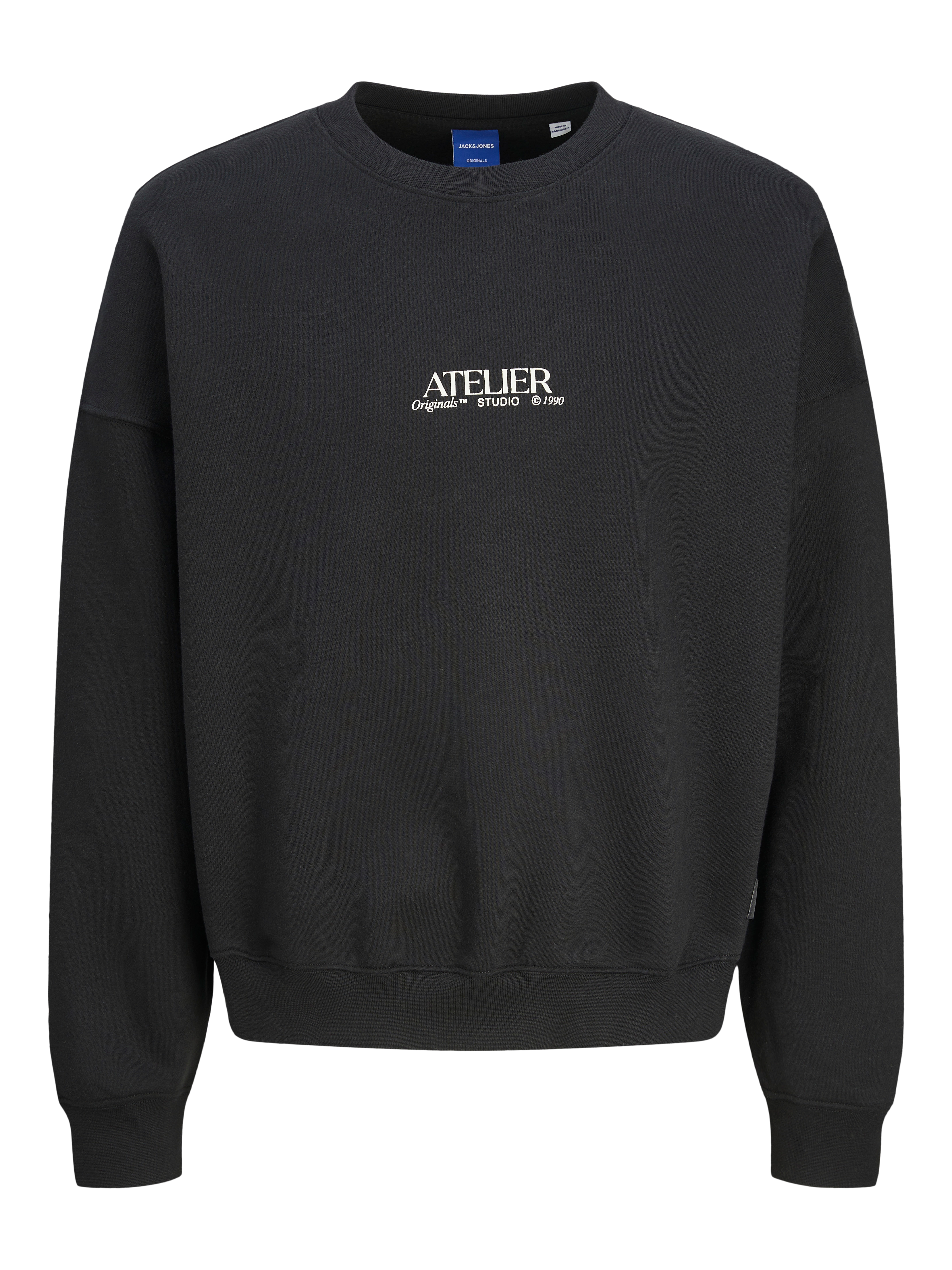 Jack & Jones Printed Sweatshirt -Black - 12262881