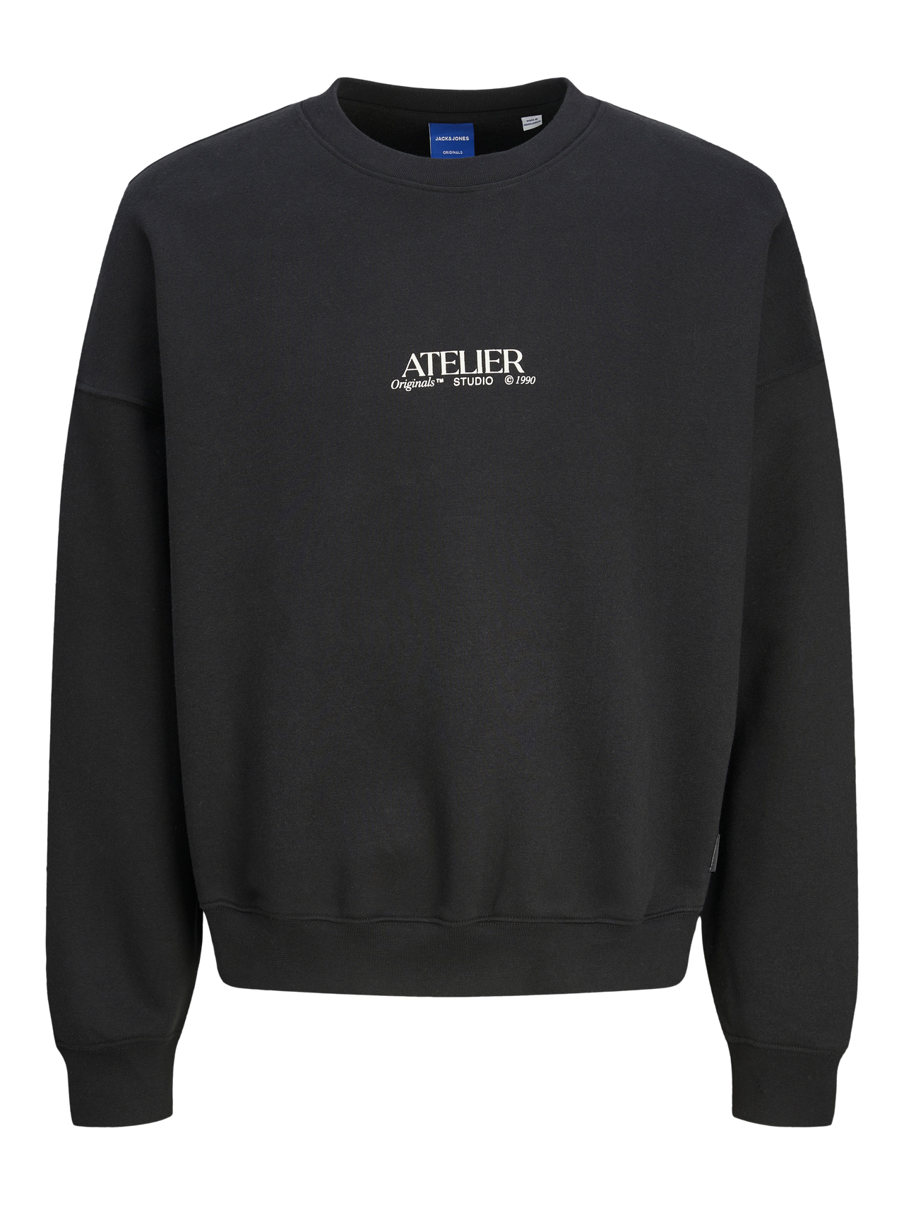 Jack & Jones Printed Sweatshirt -Black - 12262881