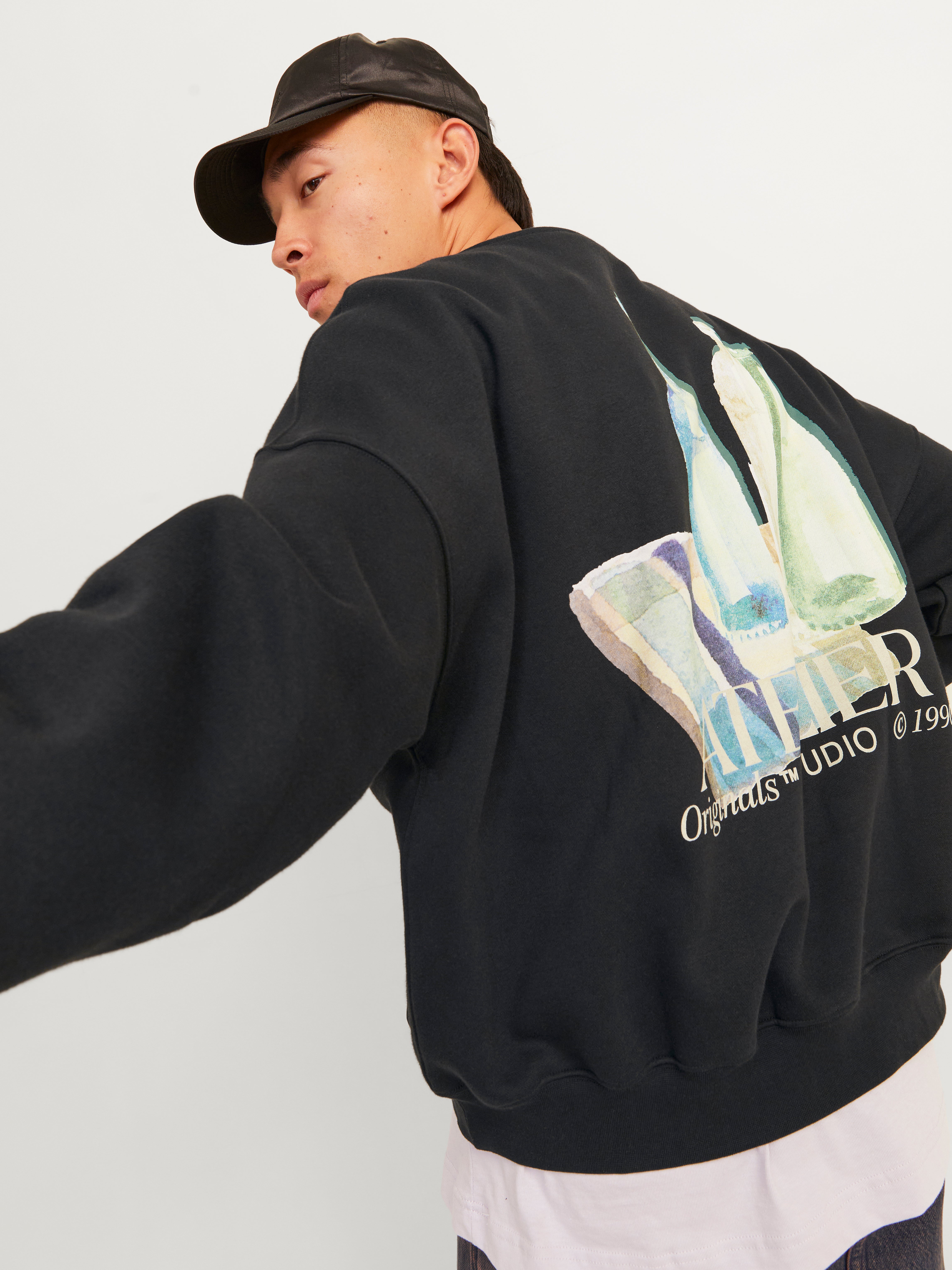 Jack & Jones Printed Sweatshirt - 12262881