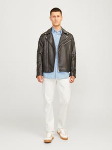 Jack & Jones JJICHRIS JJCLASSIC AM 779 Jeans i relaxed fit -Cloud Dancer - 12262954
