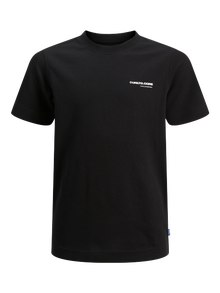 Jack & Jones Gedrukt T-shirt Voor jongens -Black - 12263087