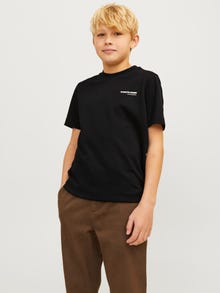 Jack & Jones Camiseta Estampado Para chicos -Black - 12263087