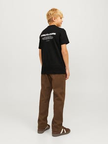 Jack & Jones Bedrukt T-shirt Voor jongens -Black - 12263087