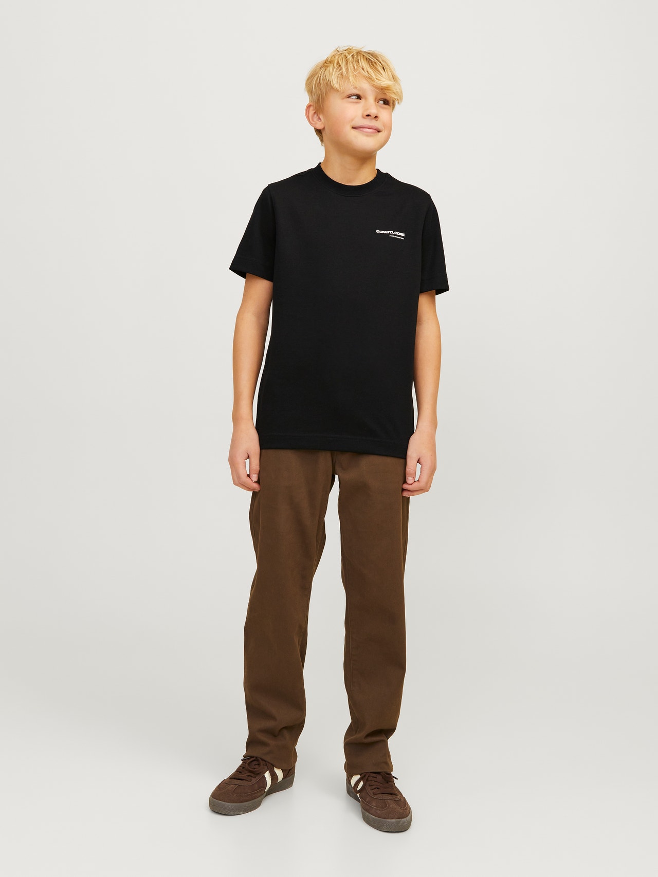 Jack & Jones Bedrukt T-shirt Voor jongens -Black - 12263087