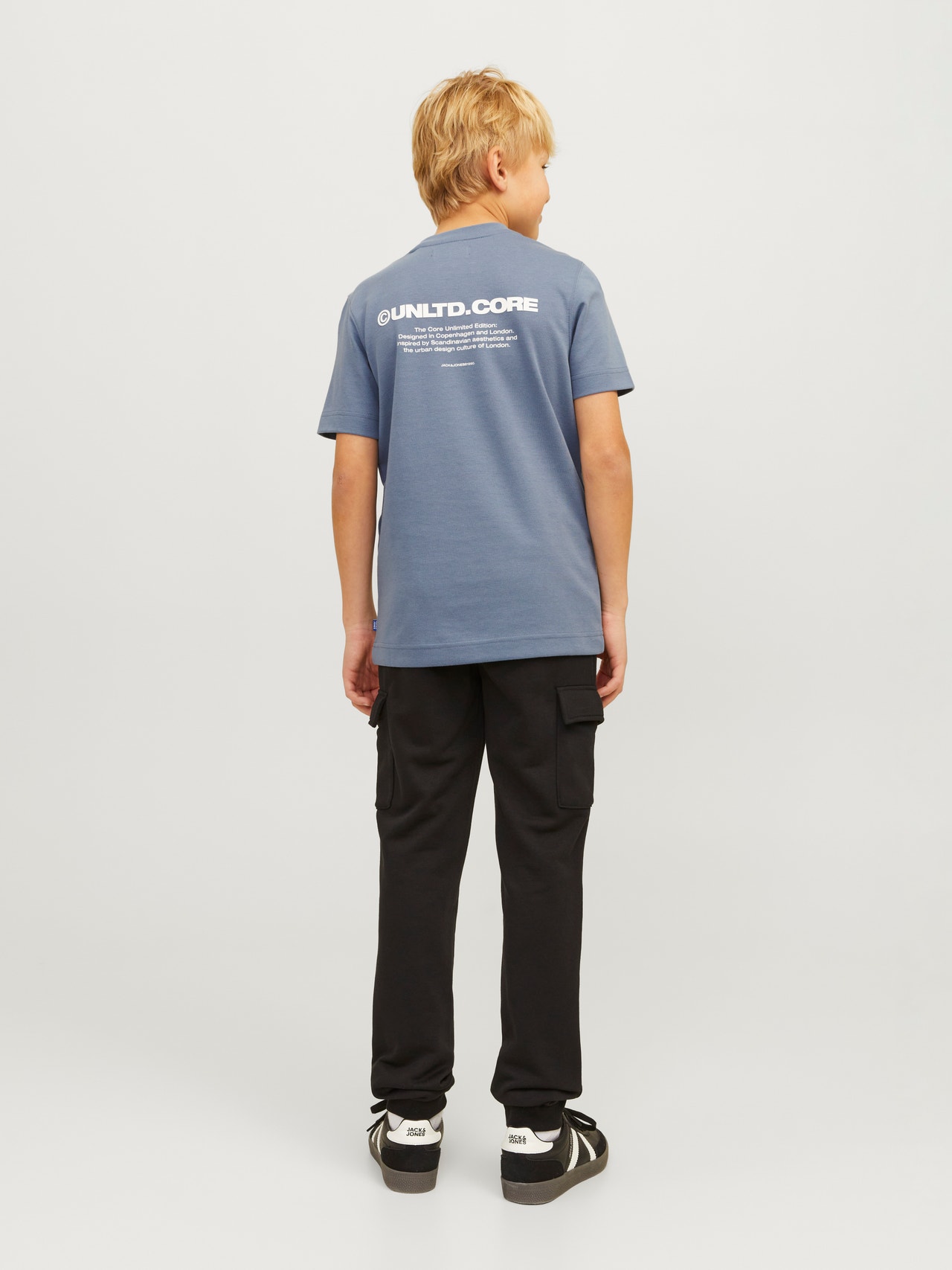 Jack & Jones Printed T-shirt For boys -Flint Stone - 12263087