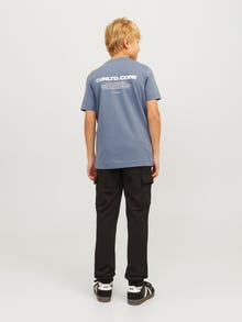 Jack & Jones Trykk T-skjorte For gutter -Flint Stone - 12263087