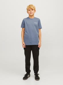 Jack & Jones Nadruk T-shirt Dla chłopców -Flint Stone - 12263087