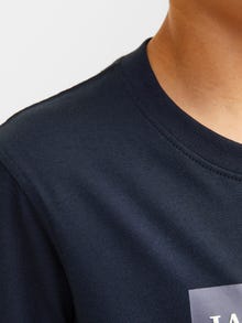 Jack & Jones Logo t-shirt à manches longues -Sky Captain - 12263109
