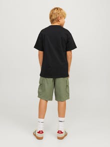 Jack & Jones Trykk T-skjorte For gutter -Black - 12263146