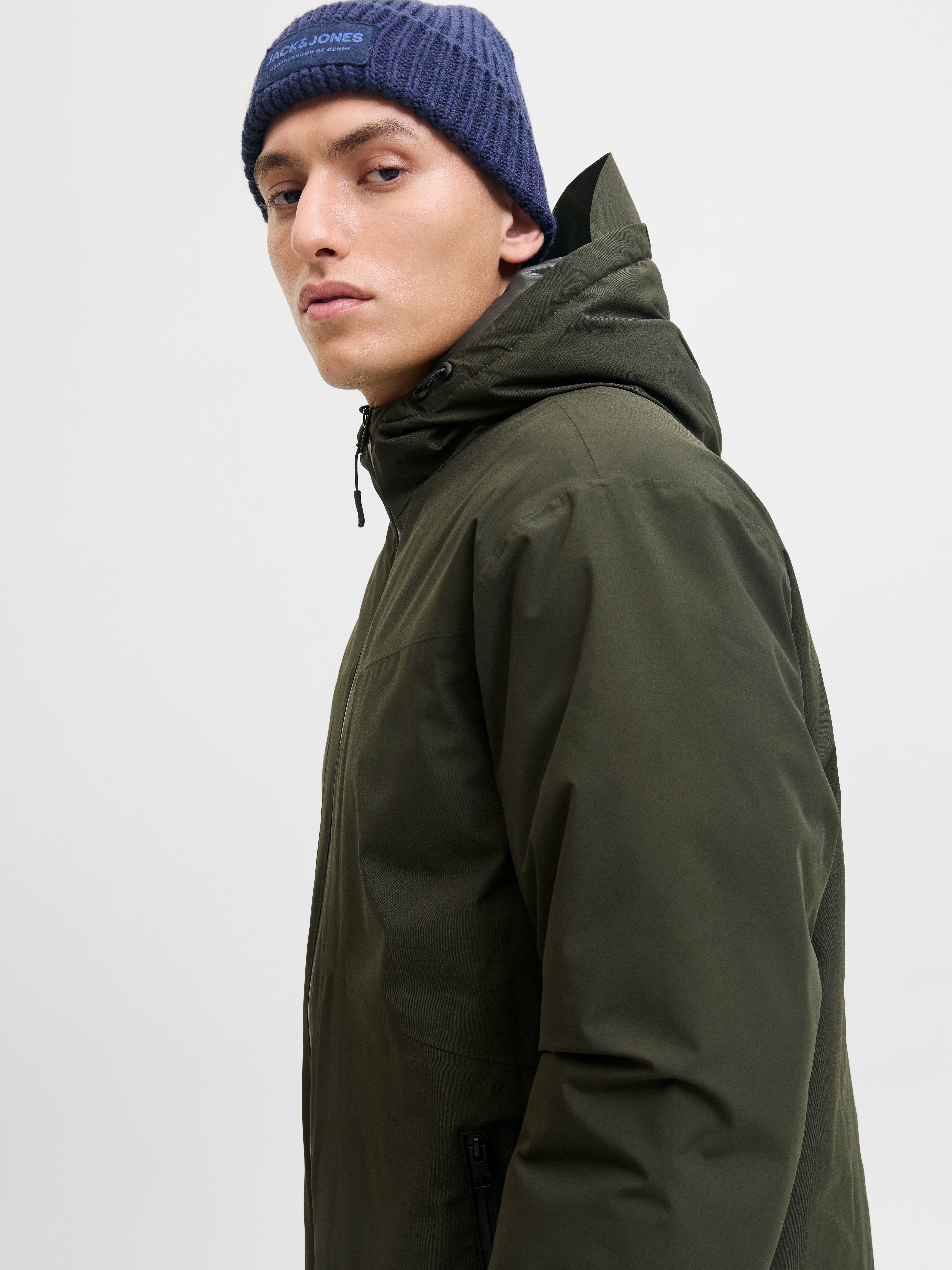 Bruine parka gevoerd - Heren | Sissy-Boy Bruine parka gevoerd - Heren | Sissy-Boy