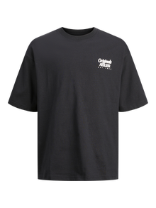 Jack & Jones Trykk T-skjorte For gutter -Black - 12263182