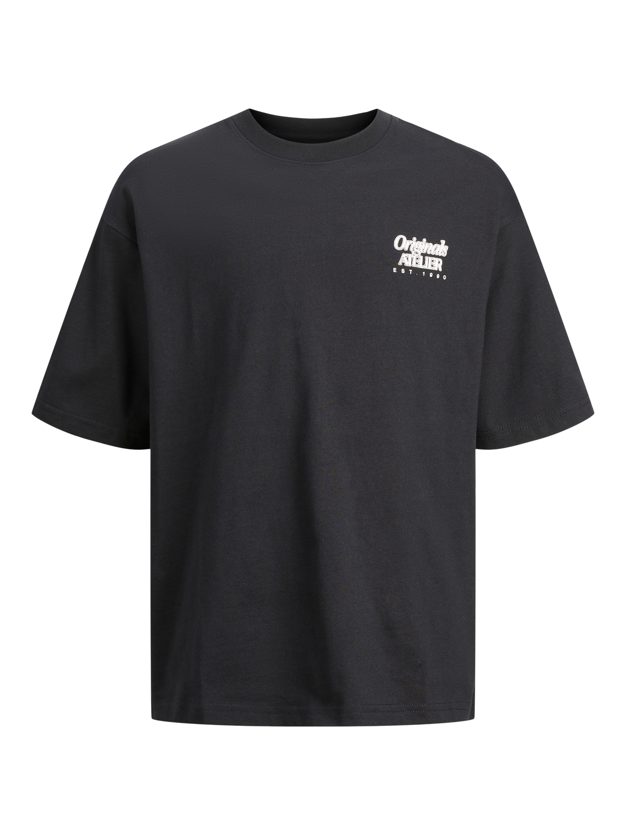 Jack & Jones Trykk T-skjorte For gutter -Black - 12263182