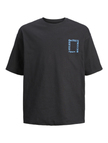 Jack & Jones Printed T-shirt For boys -Black - 12263183