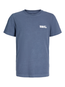 Jack & Jones Spausdintas raštas Marškinėliai Mini -Nightshadow Blue - 12263189