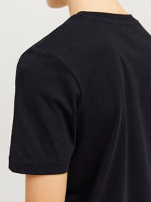 Jack & Jones Bedrukt T-shirt Voor jongens -Black - 12263213