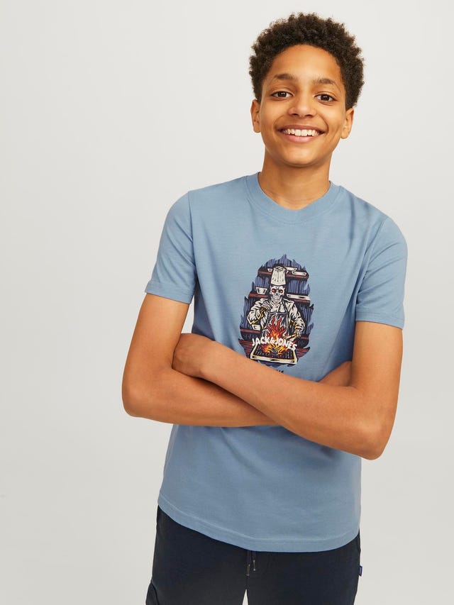 Jack & Jones Bedrukt T-shirt Voor jongens - 12263213