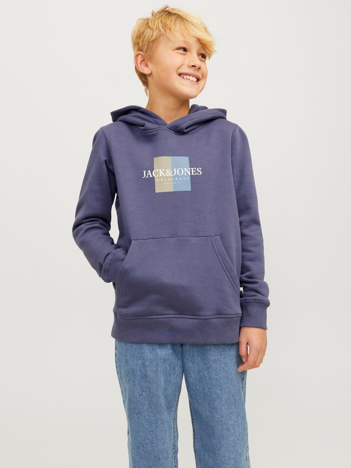 Hoodie Junior Dark Blue Jack Jones