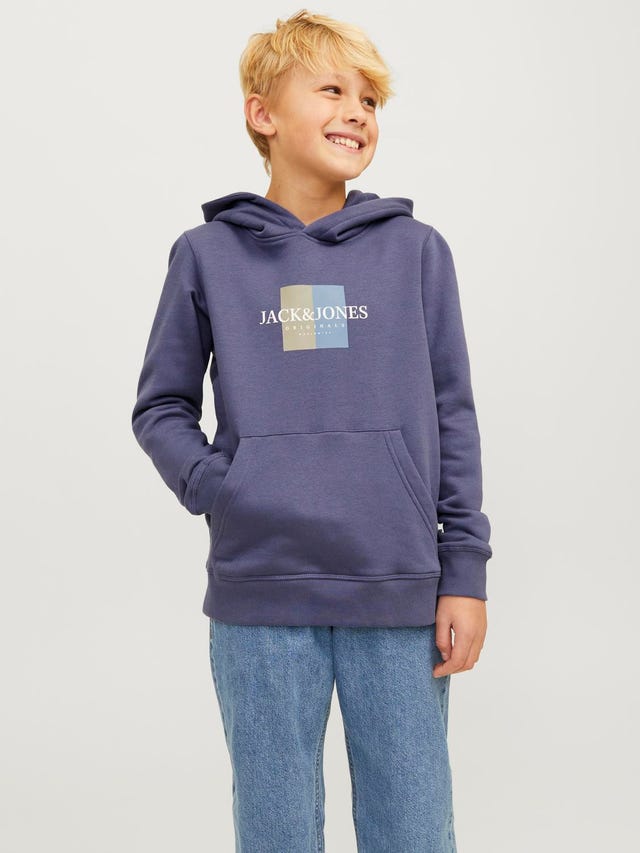 Jack & Jones Logo Kapuzenpullover Für jungs - 12263243