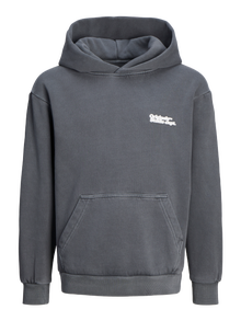 Jack & Jones Minipituinen Painettu Huppari -Iron Gate - 12263298