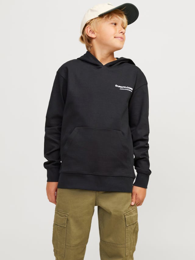 Jack & Jones Hoodie Estampar Para meninos - 12263302