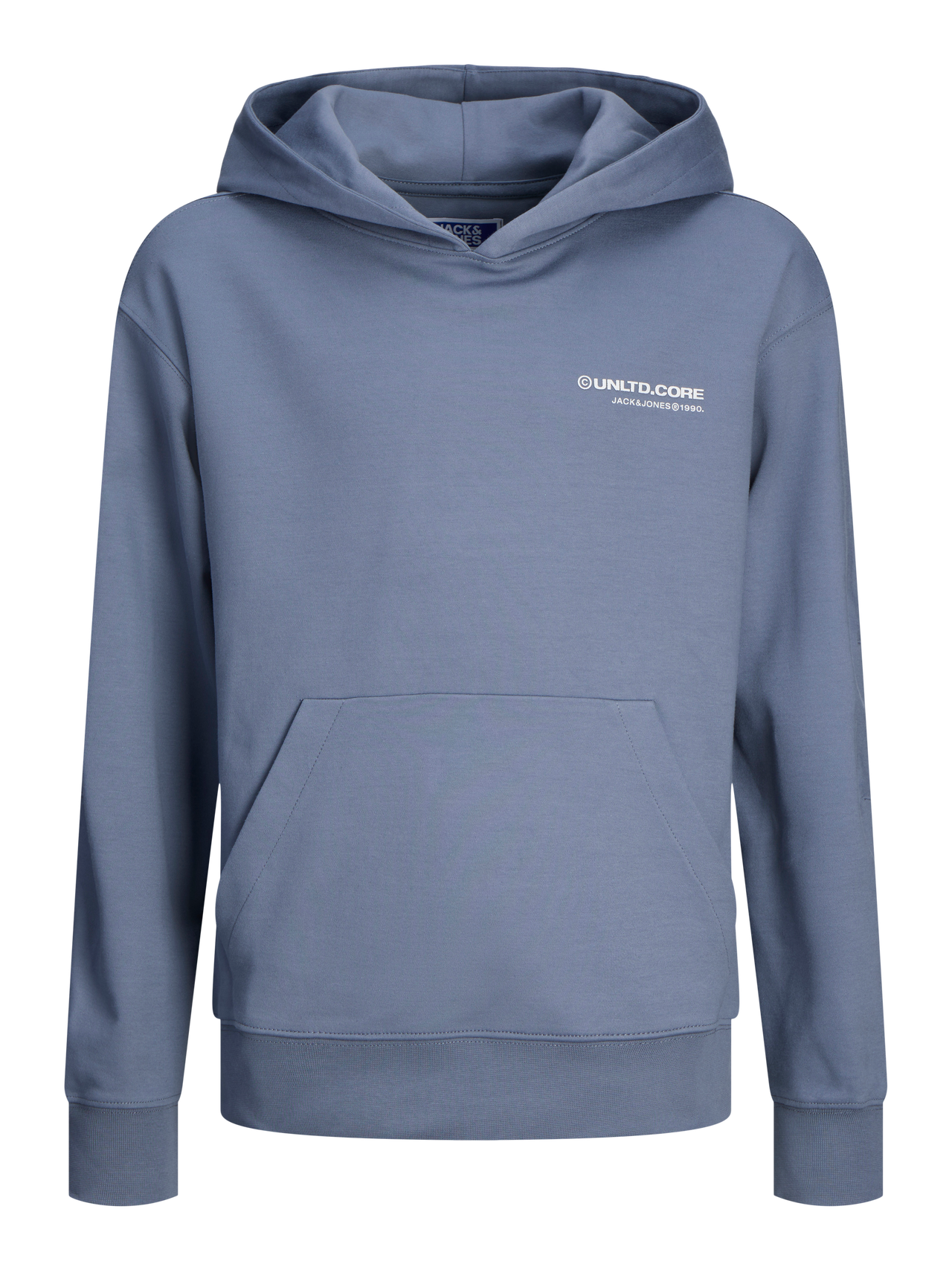 Jack & Jones Bedrukt Hoodie Voor jongens -Flint Stone - 12263302