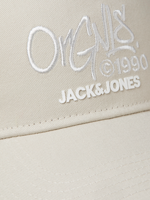 Jack & Jones Καπέλο μπέιζμπολ -Moonbeam - 12263303