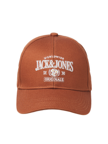 Jack & Jones Baseball-kasket -Copper Brown - 12263304