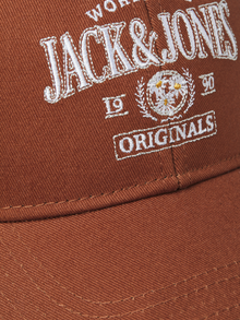 Jack & Jones Casquette baseball -Copper Brown - 12263304
