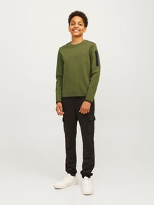 Jack & Jones Einfarbig Sweatshirt mit Rundhals Für jungs -Cypress - 12263320