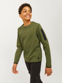 Jack & Jones Ühevärviline Dressipluusid Junior -Cypress - 12263320