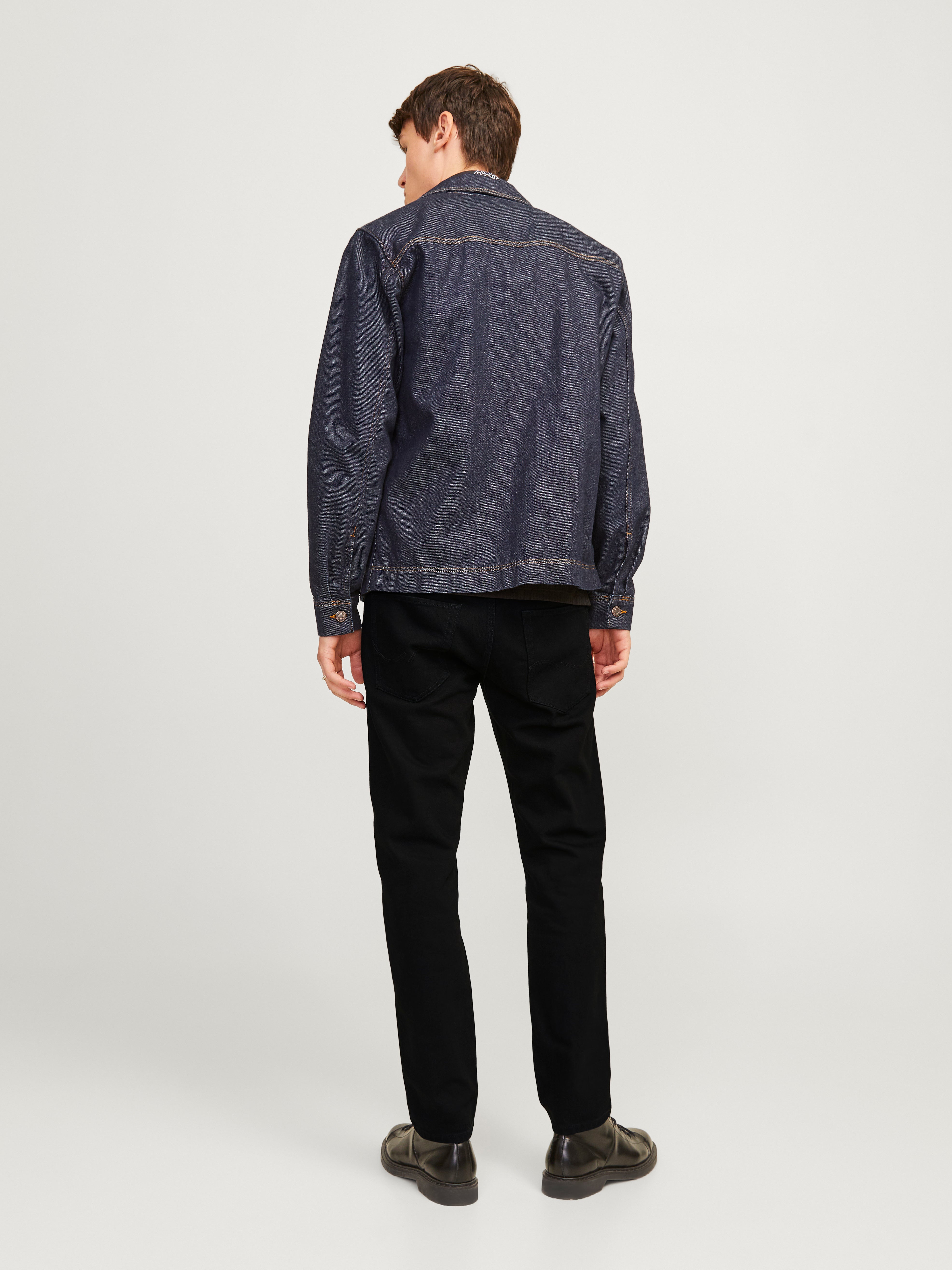 JJIMIKE JJORIGINAL SBD 553 Tapered fit jeans | Black | Jack & Jones®
