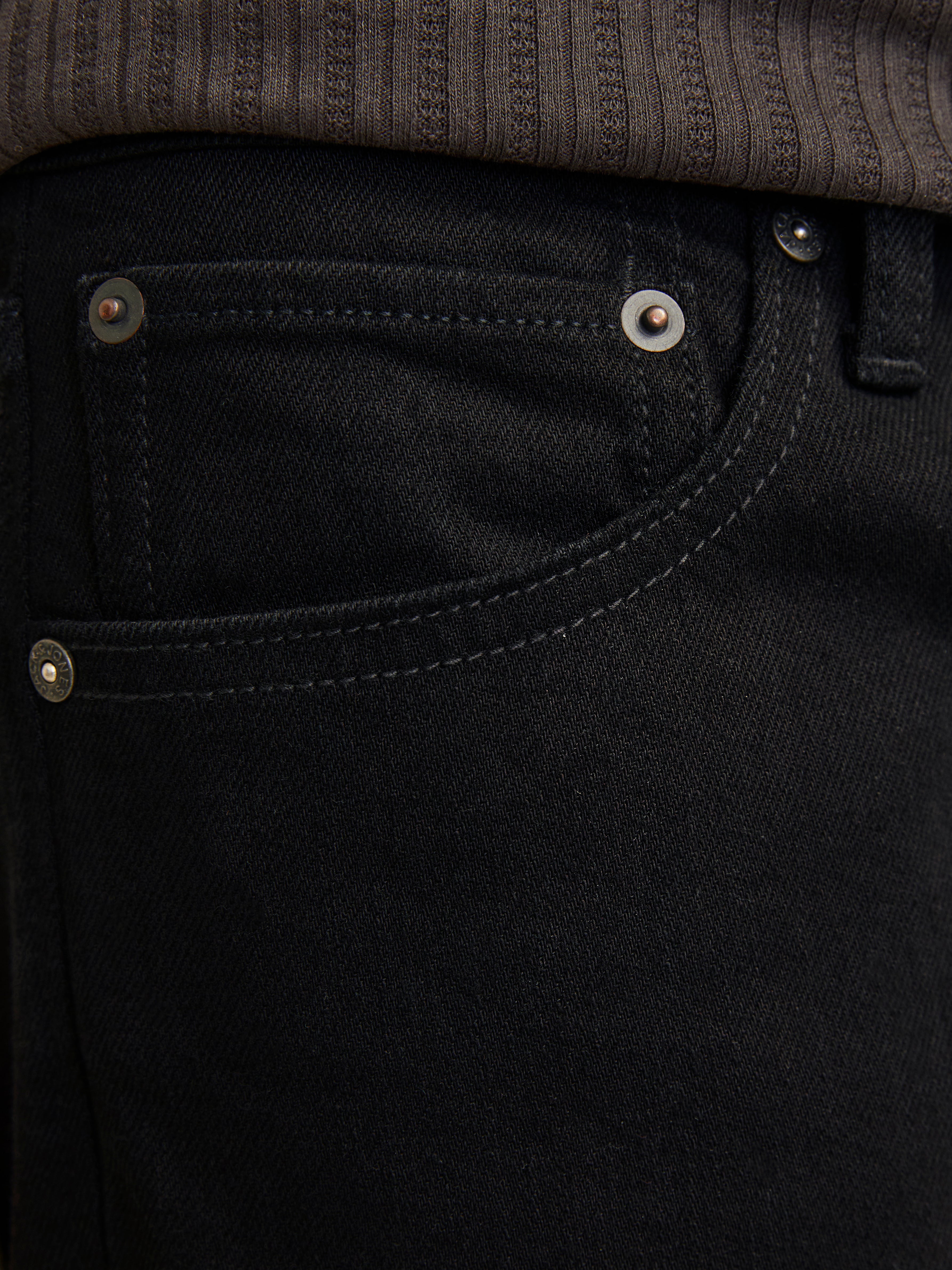 JJIMIKE JJORIGINAL SBD 553 Tapered fit jeans | Black | Jack & Jones® 