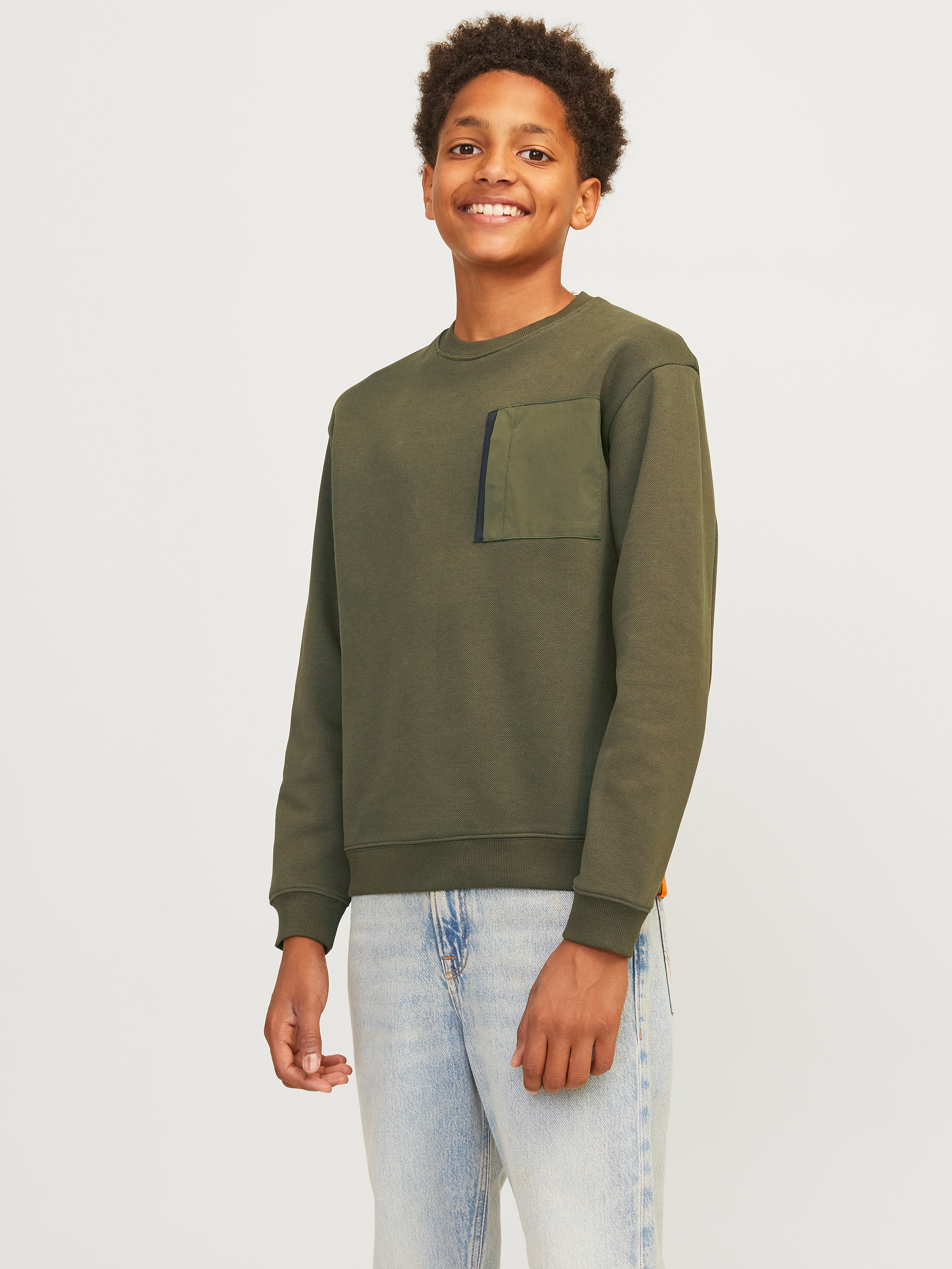 Plain Sweatshirt Junior