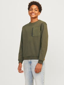 Jack & Jones Effen Sweatshirt Junior -Forest Night - 12263336